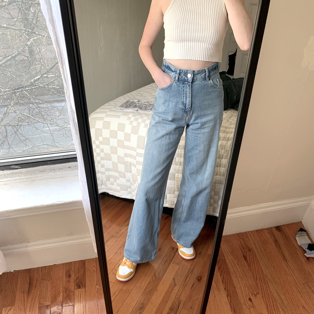 ZARA Wide Leg Jeans